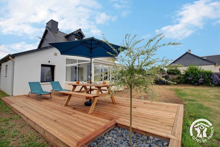 Gîte pour 4 personnes, avec terrasse et jardin à Plouézec - 4