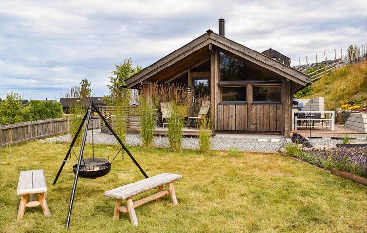 Ferienhaus für 5 Personen, mit Terrasse und Ausblick sowie Seeblick und Garten - 1