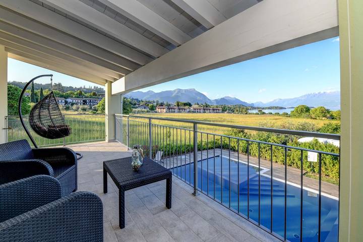 Ferienwohnung für 6 Personen, mit Seeblick und Balkon in Manerba del Garda - 3