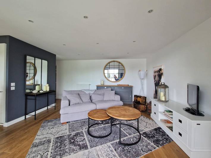 Appartement de vacances pour 4 personnes, avec balcon/terrasse et balcon à Concarneau