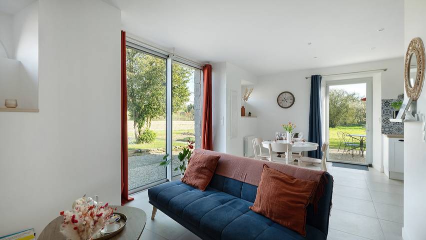 Gîte - Le Buis de Bréhaut : terrasse, jardin et Wi-Fi in Taupont, Région de Vannes