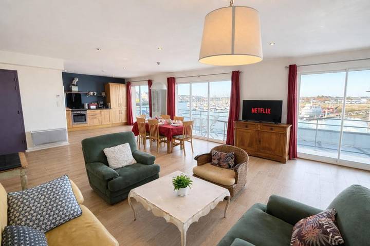 Appartement de vacances pour 6 personnes, avec terrasse et vue, animaux acceptés