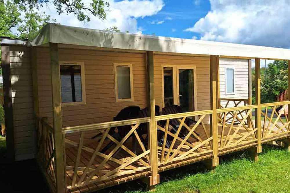 Mobil-home charmant avec terrasse - 6 pers. in Rocamadour, Quercy