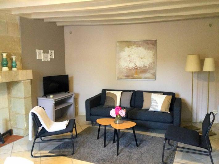 Location de vacances pour 6 personnes, avec jardin et terrasse à Fontevraud-l'Abbaye - 3