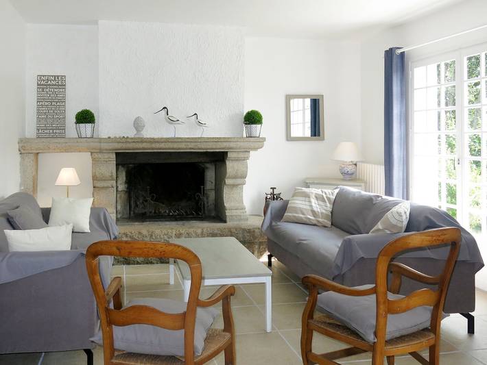 Location de vacances pour 8 personnes, avec terrasse et jardin à Saint-Gildas-de-Rhuys - 4