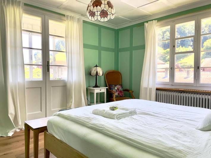 Gîte pour 6 personnes, avec jardin et balcon à Wimmis - 4