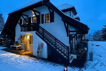 Gîte pour 4 personnes, avec jardin à Domancy