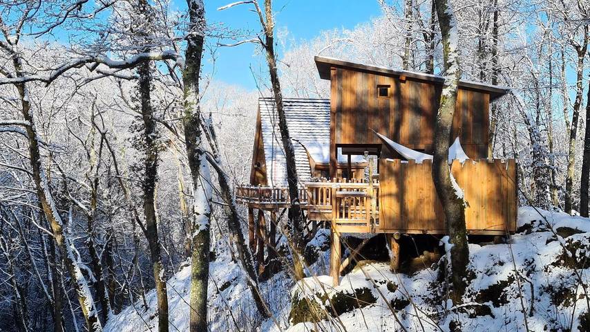 Camping für 4 Personen, mit Terrasse und Pool in Midi-Pyrenäen - 2