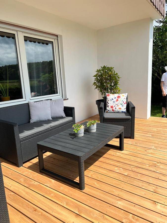 Ferienhaus für 6 Personen, mit Garten und Ausblick sowie Balkon - 1