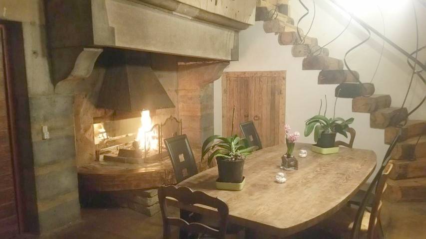 Gîte pour 3 personnes, avec Terrasse et Jardin à Audelange