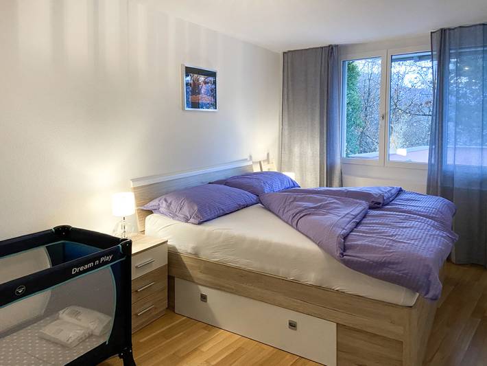 Ferienwohnung für 4 Personen, mit Seeblick und Garten sowie Terrasse und Ausblick, mit Haustier in Gambarogno - 2