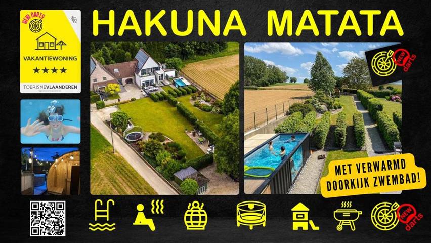Maison de vacances pour 10 personnes, avec jacuzzi et sauna ainsi que piscine et jardin à Geraardsbergen