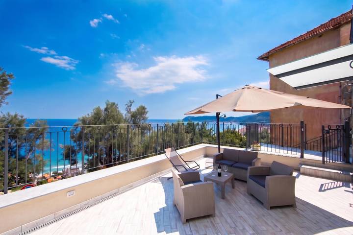 Appartamento vacanze per 5 persone, con vista oceano e balcone nonché piscina per bambini, adatto a famiglie con bambini - 1