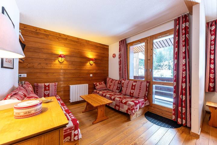 Appartement entier, Appartement 'Lauziere Dessus 50' avec vue sur la montagne et balcon in Valmorel, Les Avanchers-Valmorel