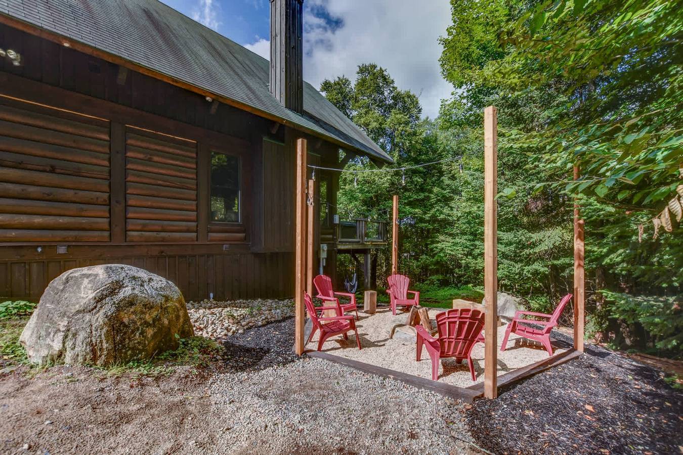 Le Chic Log Chalet Citq   241986 in Lac-Supérieur, Quebec