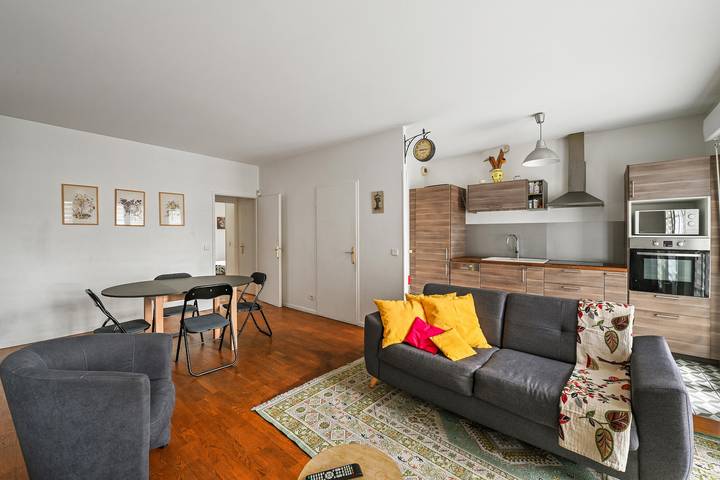 Appartement de vacances pour 6 personnes, avec jardin et terrasse à Serris