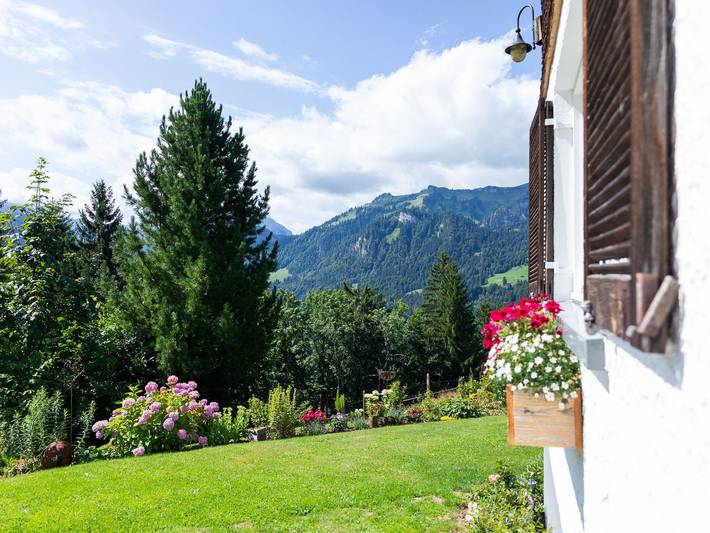 Ferienwohnung für 3 Personen, mit Garten und Terrasse sowie Ausblick im Bregenzerwald - 3