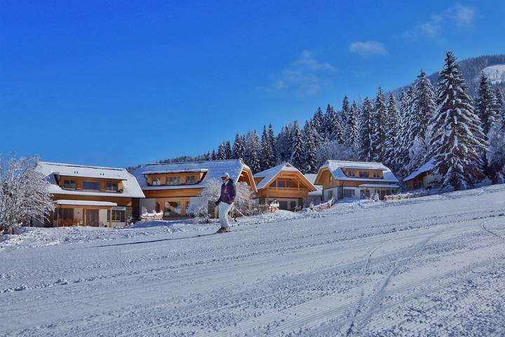 Vakantiehuis voor 6 personen, with Balkon and Whirlpool as well as Terras and Tuin in Bad Kleinkirchheim