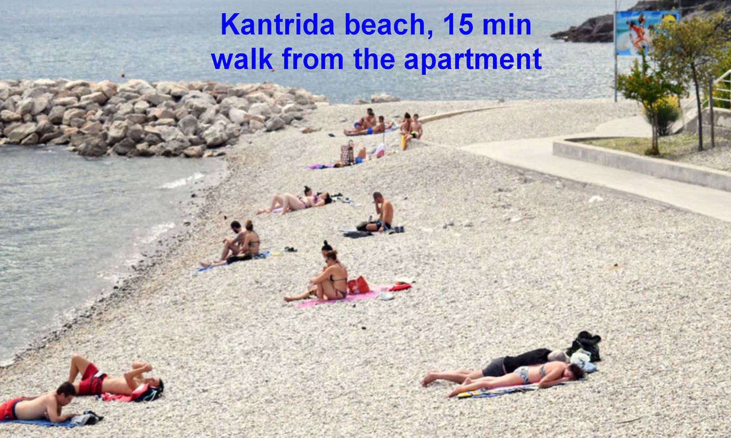 Ganze Ferienwohnung, Ferienwohnung für 4 Personen mit Terrasse in Rijeka, Primorje-Gorski Kotar