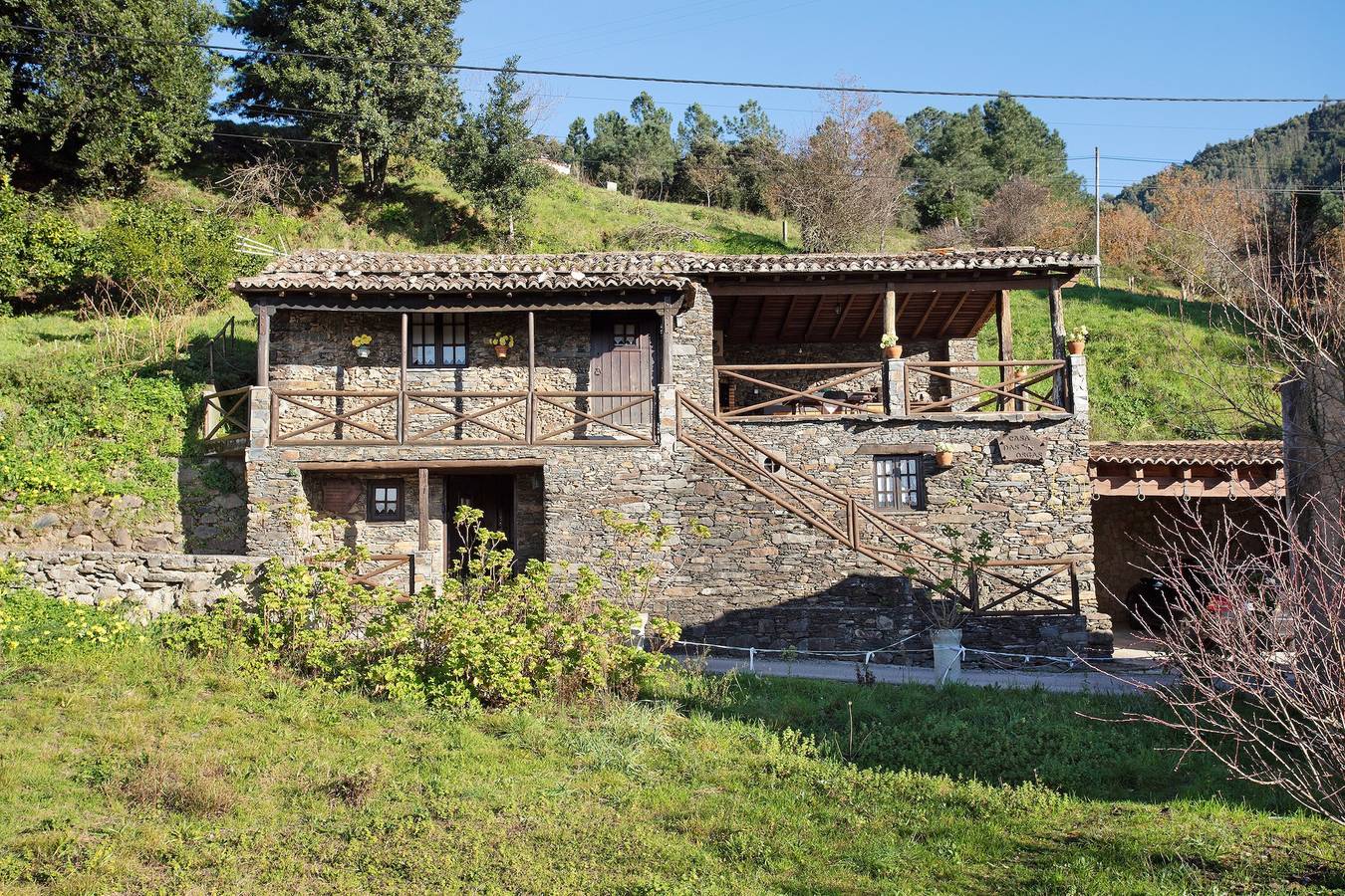 Casa di campagna 'Sereno Na Natureza' con vista sulle montagne, balcone e Wi-Fi in Vilarinho (Lousã), Lousã