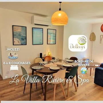 Cottage pour 7 personnes, avec jardin et jacuzzi à Saint-Laurent-Médoc