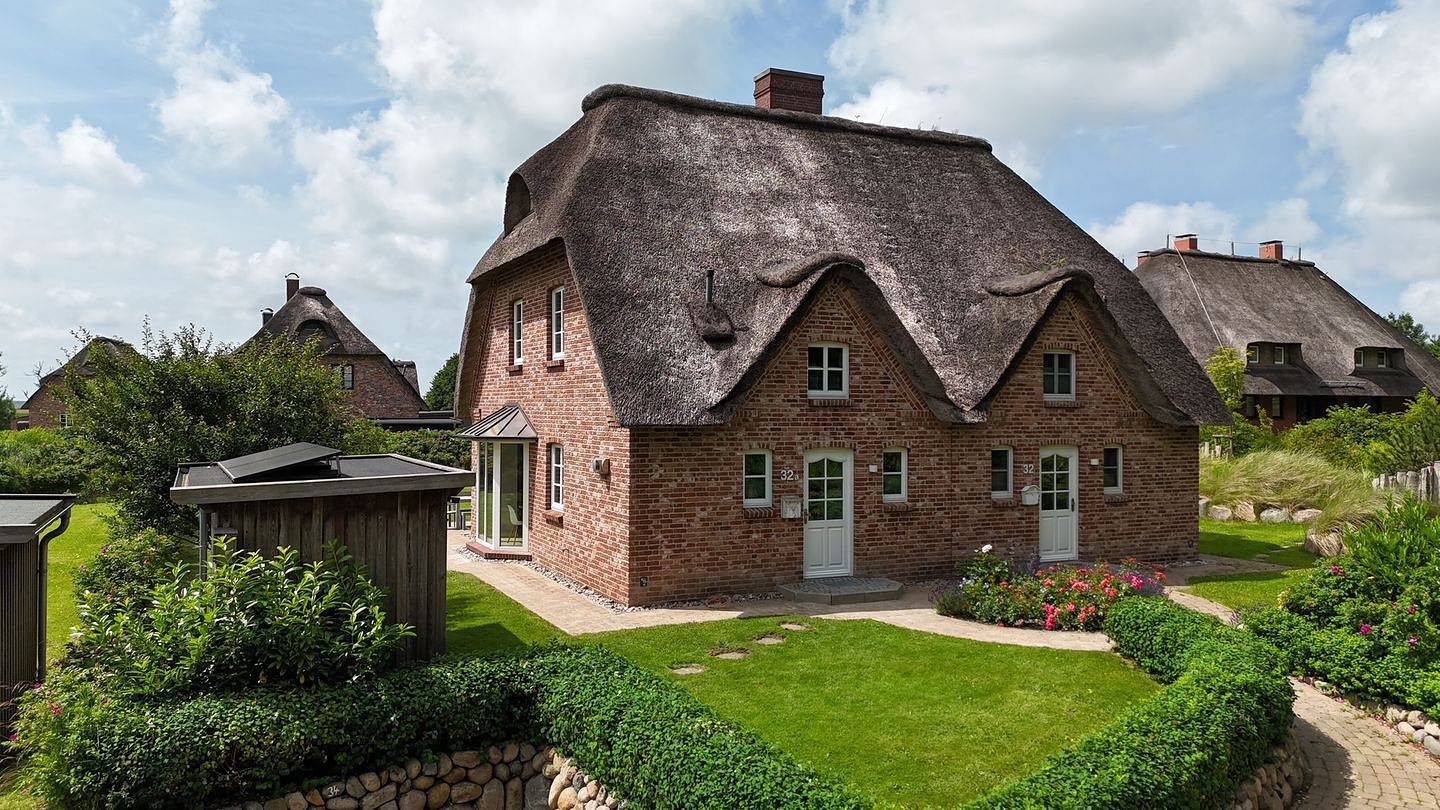Mynreet : Das Ferienhaus für bis zu 5 Personen mit Kamin und Wlan in Tating, Eiderstedt