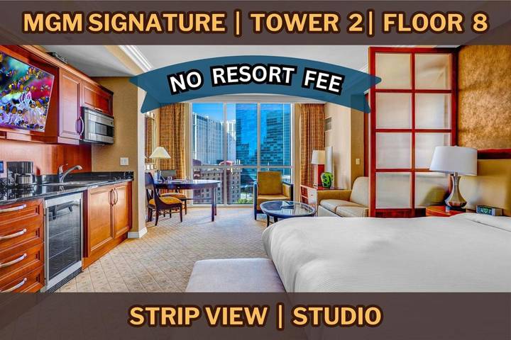 Ośrodek wypoczynkowy dla 4 osób, z jacuzzi i basen oraz taras w Paradise (Las Vegas)