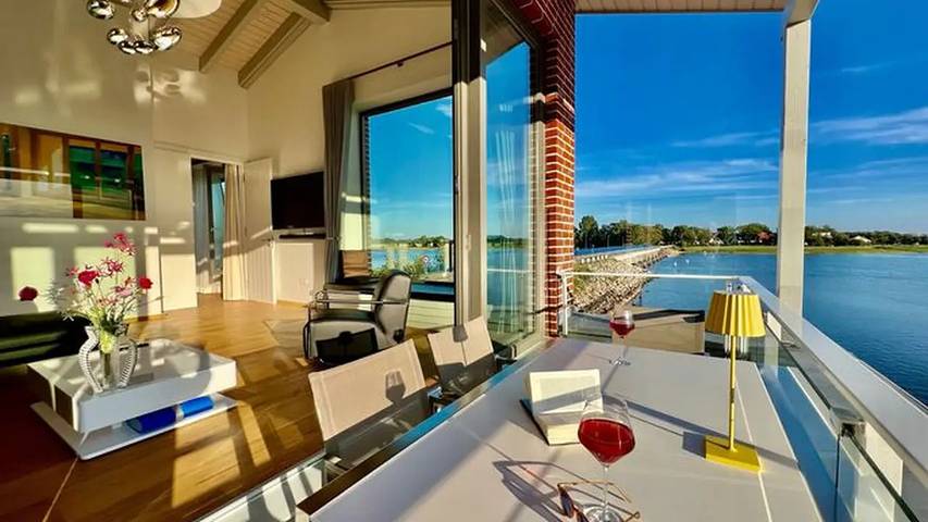 Ferienwohnung für 2 Personen, mit Balkon und Sauna in Ummanz