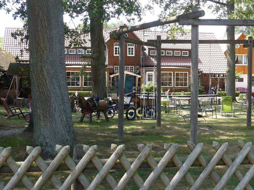 Hof Meyer - Hofstube in Unterlüß, Naturpark Südheide