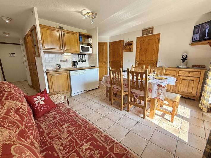 Gîte pour 6 personnes, avec balcon, animaux acceptés à Praz-sur-Arly - 3