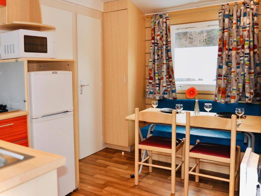 Camping River - Mobilheim 4 personen - Mrt in Méolans-Revel, Barcelonnette und Umgebung