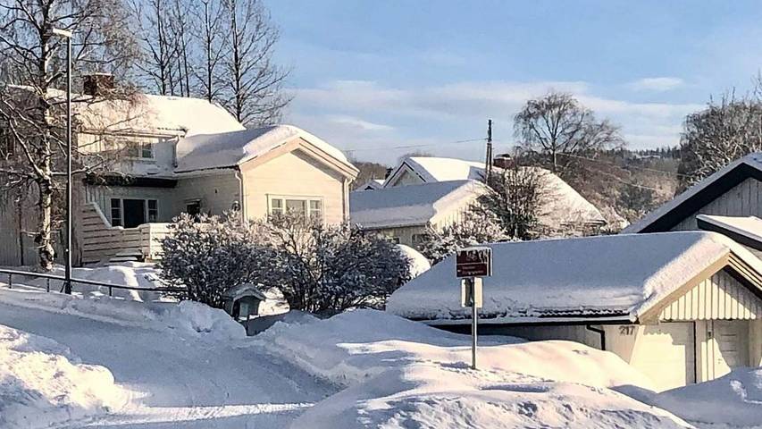 Location de vacances pour 7 personnes, avec jardin dans Lillehammer