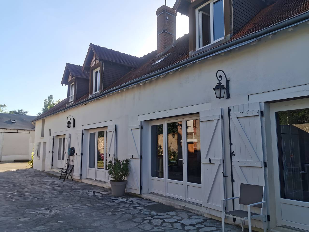 Gästezimmer 'Chambre Cheverny - Le Petit Puits' mit Gemeinschaftsgarten und Wlan in Cheverny, Sologne