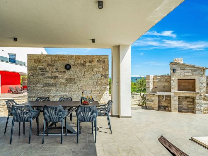 Ferienhaus für 7 Personen, mit Pool und Garten sowie Terrasse in Marčana - 2