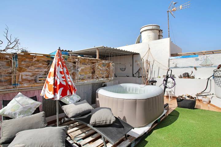 Hel lägenhet, Vacation Apartment 'Casa Siryo' with Mountain View, Private Terrace and Wi-Fi in Castillo del Romeral, San Bartolomé de Tirajana