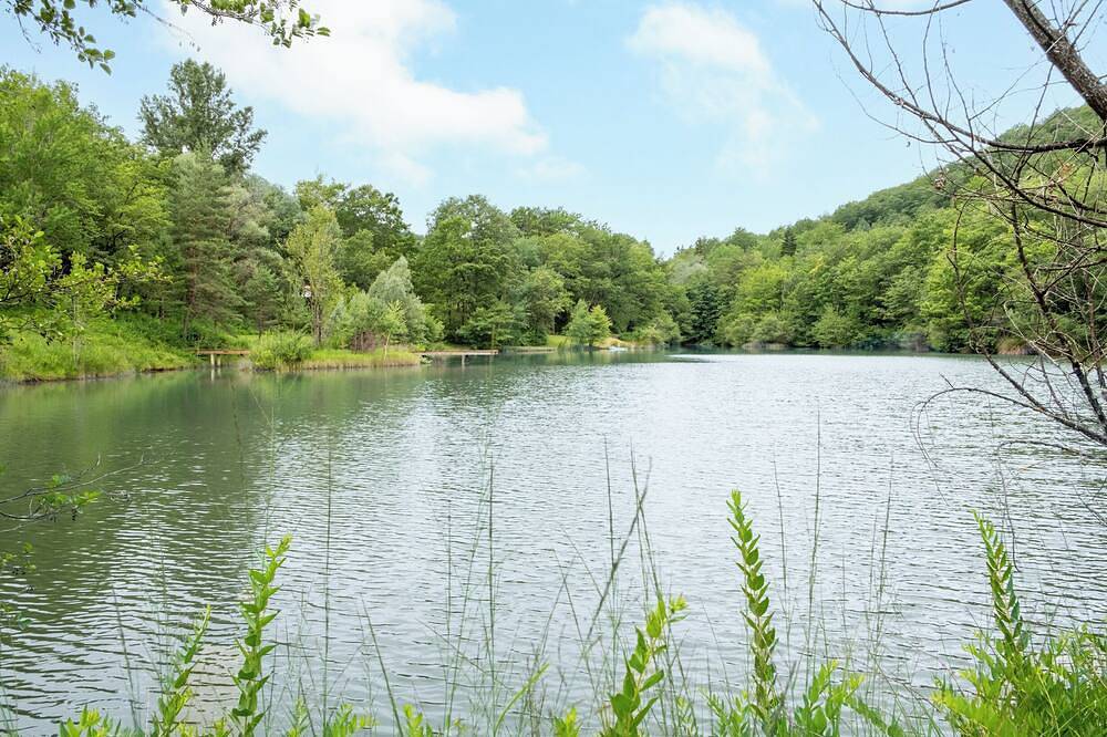 Chalet/Spa et lac privé in Chalabre, Région de Limoux