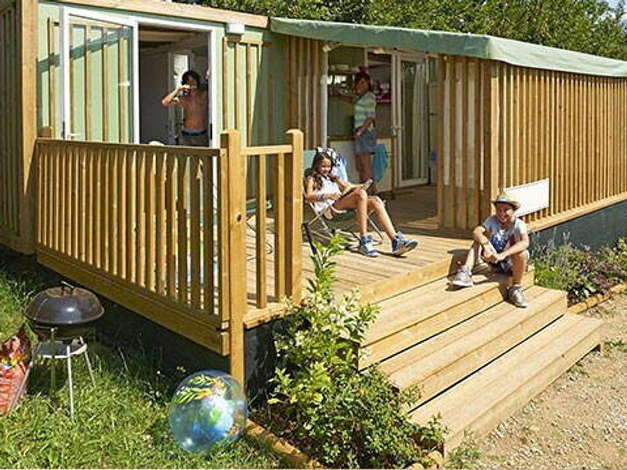 Camping Baia Blu La Tortuga  - Tente en toile et en bois 5 personnes - Tente Lodge | 2 Ch. | 4/5 Pers. | Clim. in Aglientu, Gallura