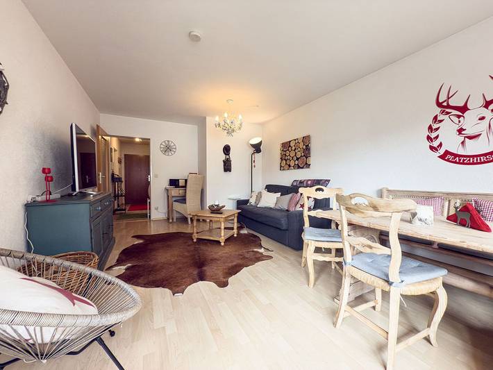 Vakantiewoning voor 4 personen, met balkon in Oberstaufen