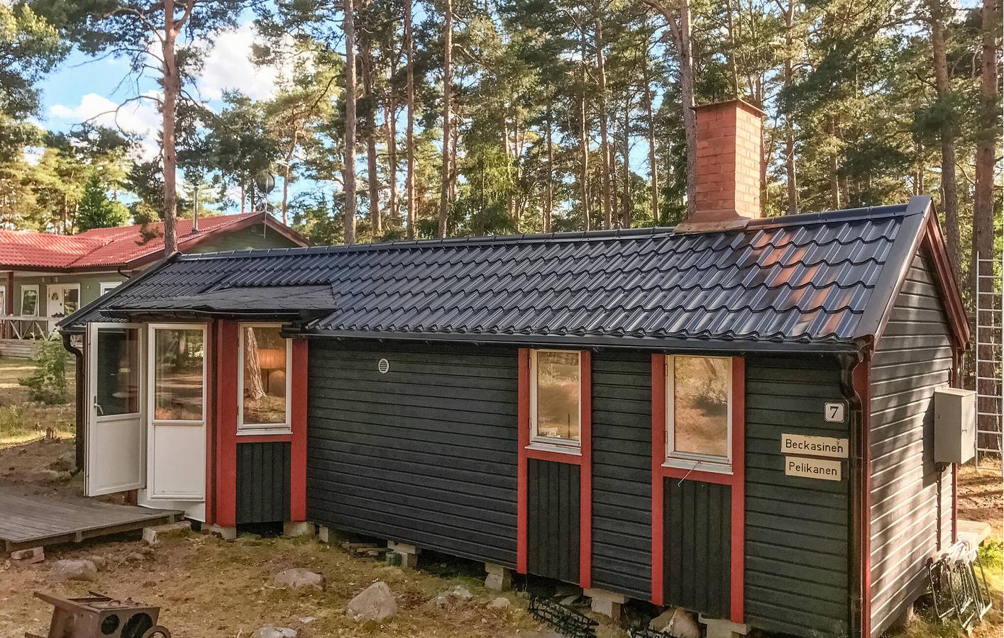 Ferienhaus für 5 Personen mit Terrasse in Oknö, Mönsterås und Umgebung