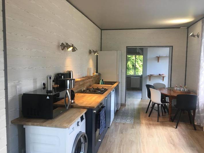 Location de vacances pour 4 personnes, avec sauna et jardin ainsi que vue sur le lac et vue à Gesvres - 4