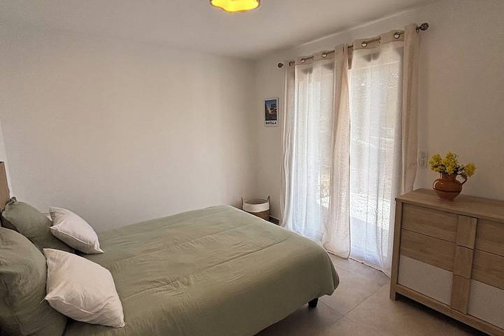 Appartement de vacances pour 4 personnes, avec jardin
