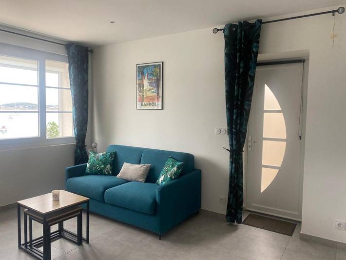 Ferienwohnung für 2 Personen, mit Garten und Terrasse sowie Ausblick in Bandol - 2