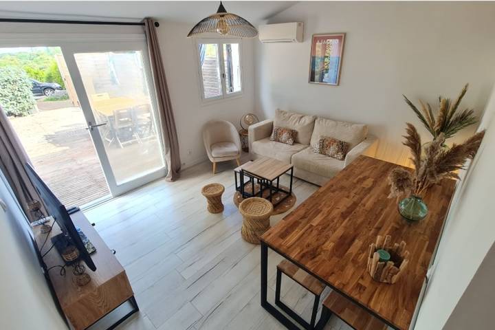 Maison de vacances pour 6 personnes, avec terrasse ainsi que piscine et jardin en Corse - 3