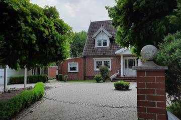 Ferienwohnung für 4 Personen, mit Garten und Terrasse, mit Haustier in Bekdorf