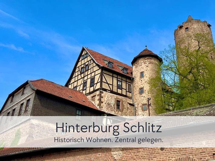 Ferienwohnung für 2 Personen, mit Garten und Ausblick, mit Haustier in Schlitz - 2