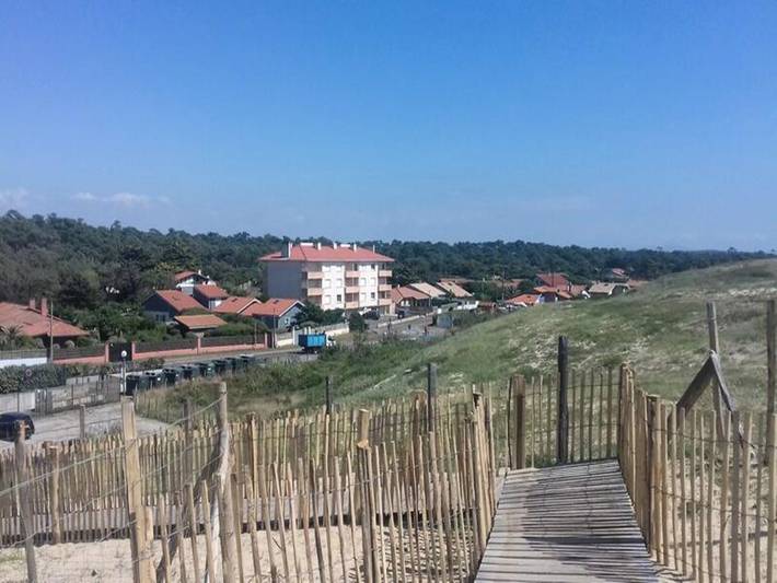 Gîte pour 4 personnes, avec balcon, adapté aux familles dans Plage Centrale Hossegor