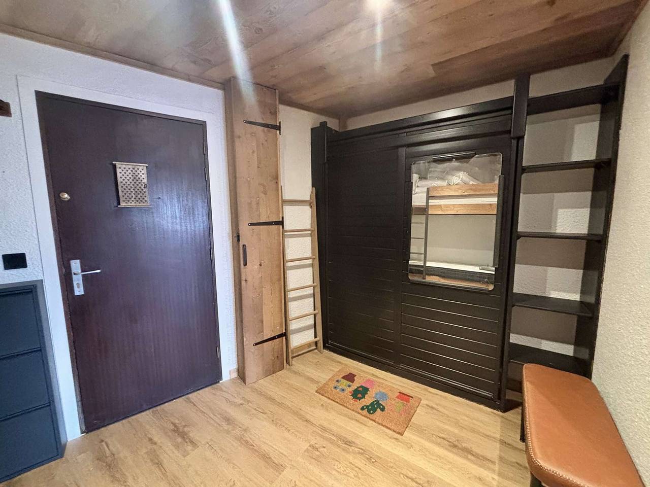 Ganze Wohnung, Studio für 6 in L'Alpe d'Huez, nahe Pisten, Skiraum in Huez, Nationalpark Écrins
