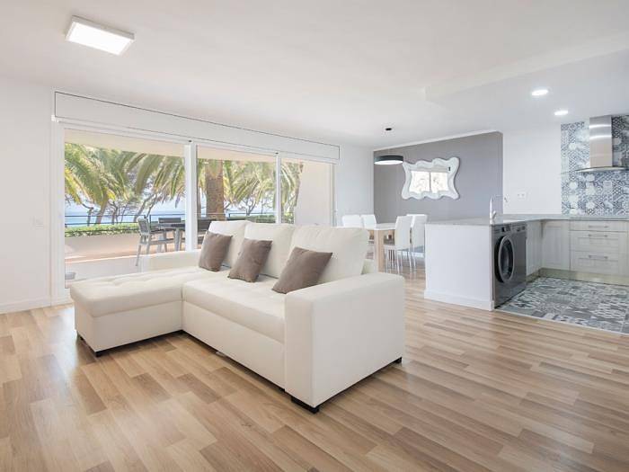 Gîte pour 6 personnes, avec Vue sur l’océan ainsi que Balcon/Terrasse et Jardin à Miami Platja - 4
