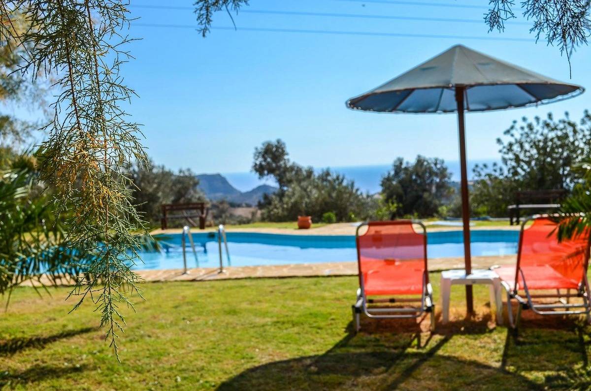 Cały apartament, Apartament wakacyjny dla 5 osób z ogród in Triopetra, Rethymno