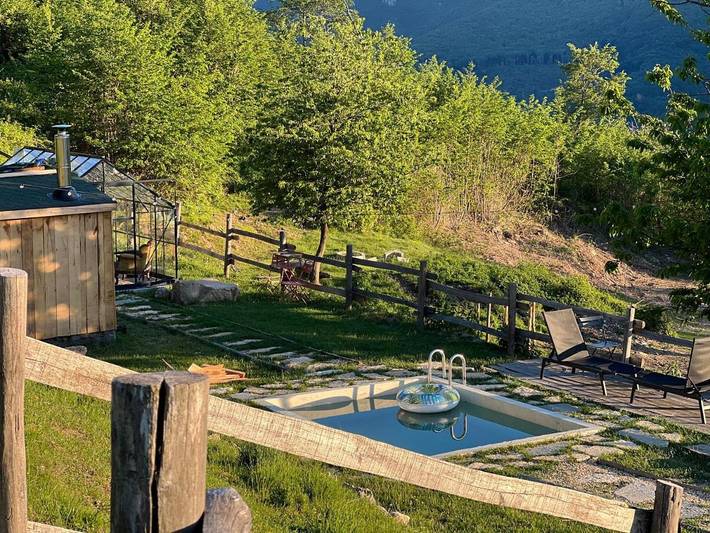 Gîte pour 2 personnes, avec Terrasse et Jardin ainsi que Piscine et Sauna à Garessio - 2